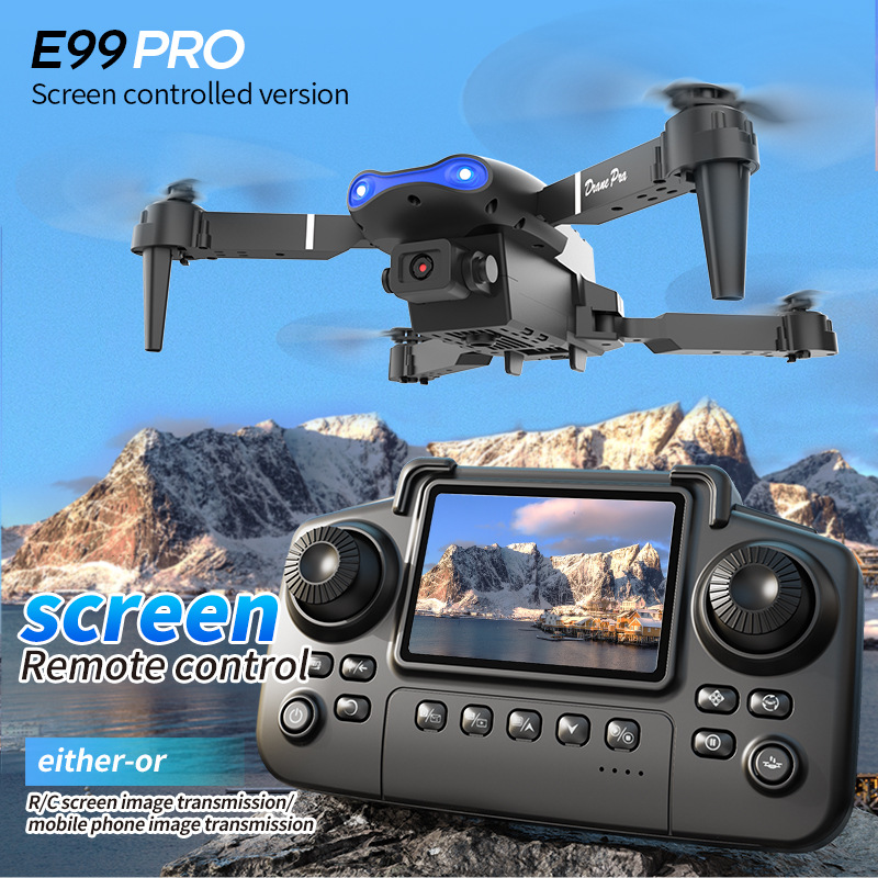 Drone Battery Balance Charger - E99 PRO Drone Screen Control Aerial
