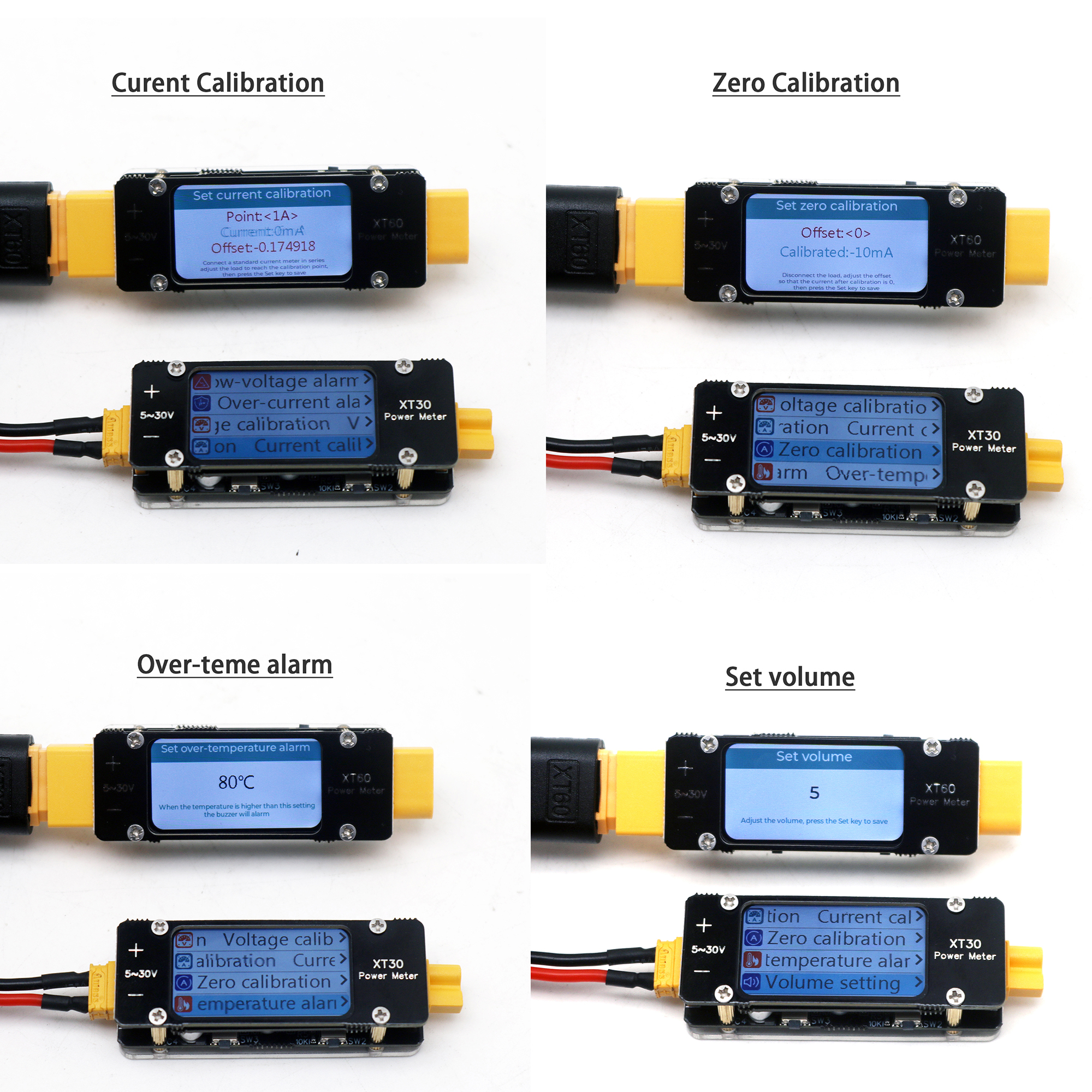 XT30 XT60 Ammeter Power Meter  - Drone Battery High Voltage incelemesi ve fiyatı
