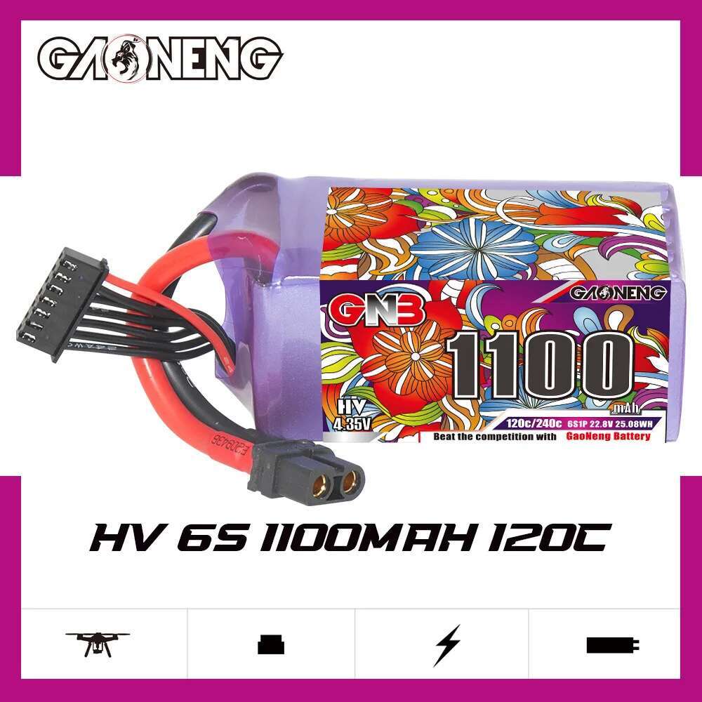 2Pcs GNB 6S Lipo Battery 22.8V - Drone Battery Lipo incelemesi ve fiyatı