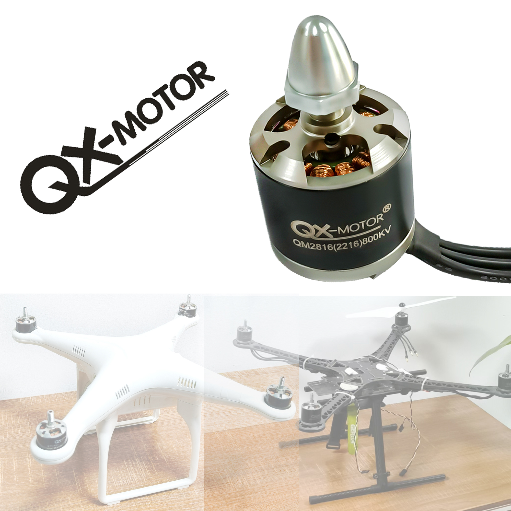 QX-MOTOR 40A 3-4S and QM2816 2 - Drone Battery 4S incelemesi ve fiyatı