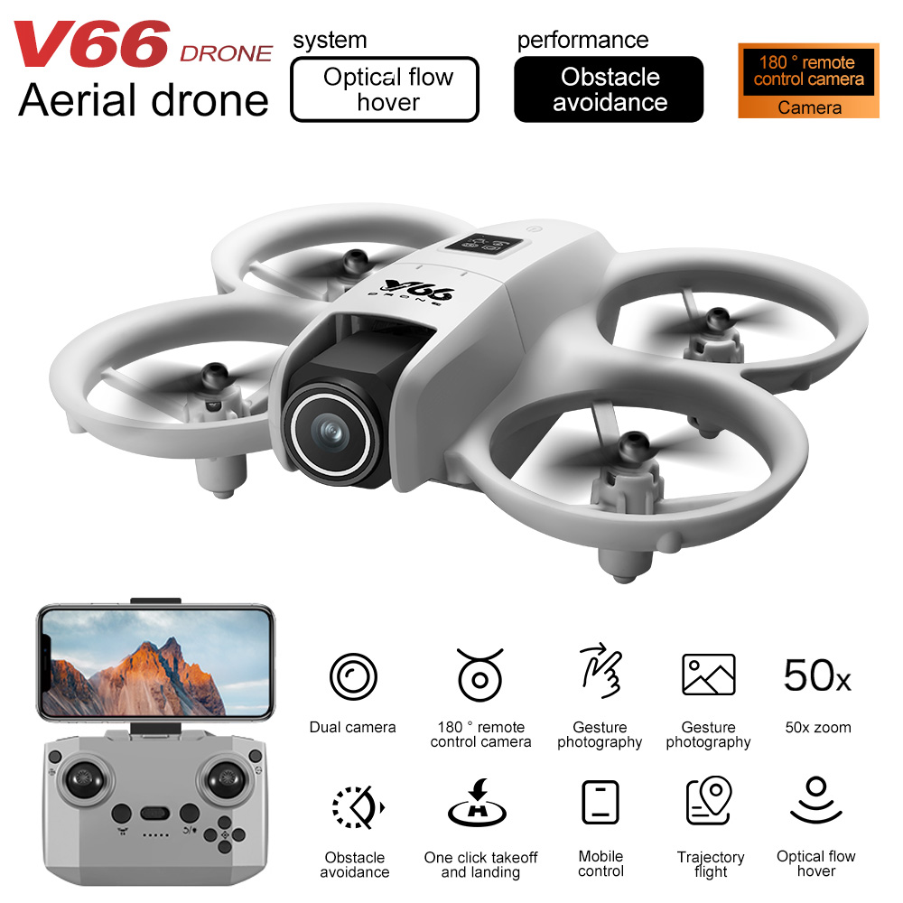New V66 Mini Drone HD Camera 4 - Drone Battery Balance Charger incelemesi ve fiyatı