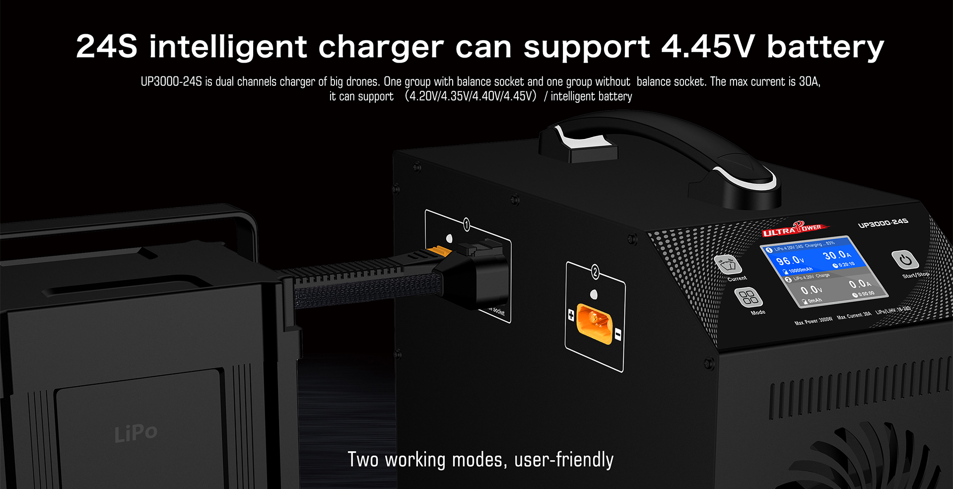 ULTRAPOWER UP3000-24S 3000W 30 - Drone Battery Charger incelemesi ve fiyatı