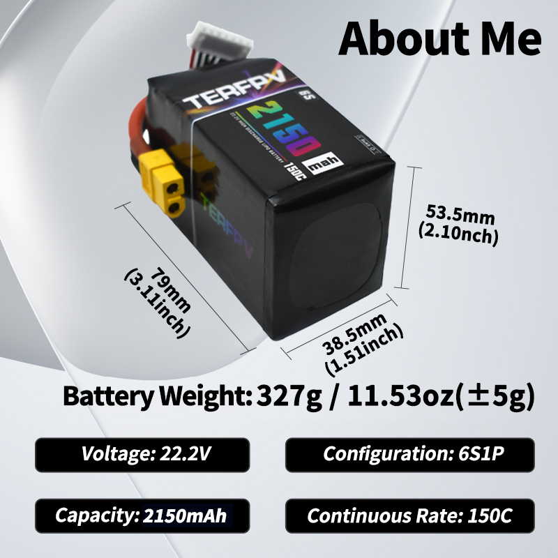 TERFPV Lipo Battery 6S 22.2V 1 - Drone Battery Lipo incelemesi ve fiyatı