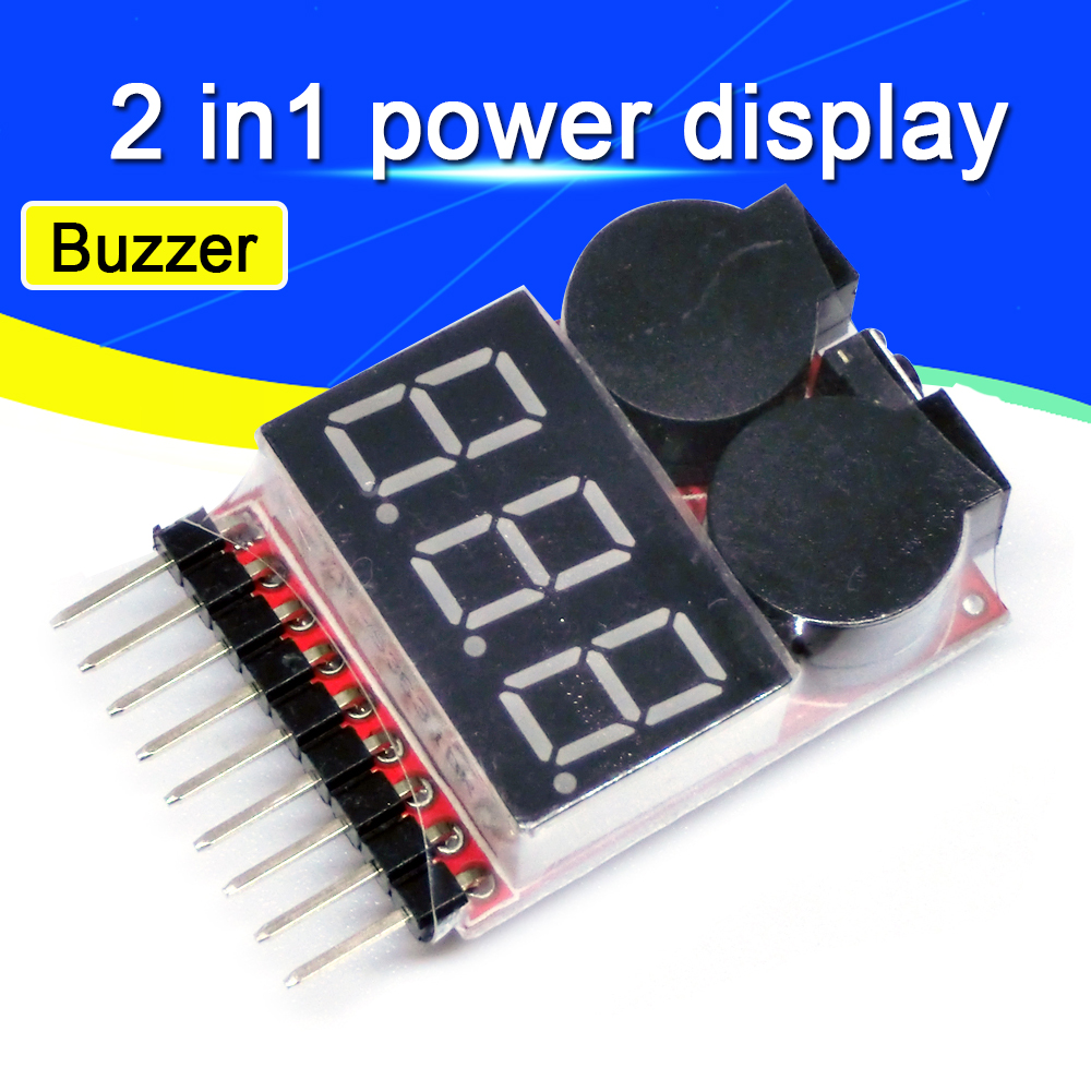 For 1S/2s/3s/4s/5s/6s/7s/8s Lo - Drone Battery Alarm incelemesi ve fiyatı