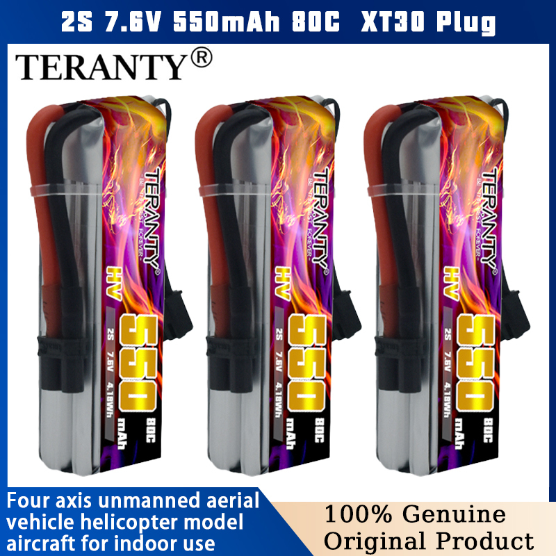 TERANTY 2S 7.6V 550mAh 80C HV  - Drone Battery High Voltage incelemesi ve fiyatı