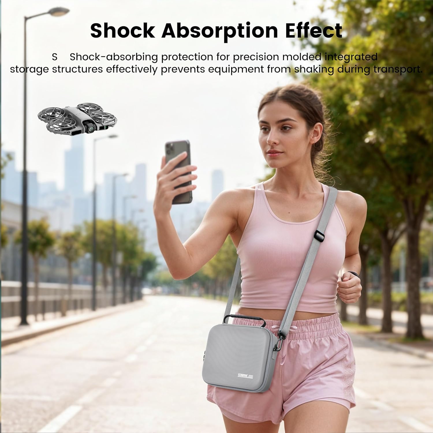 STARTRC Neo 2 Portable PU Shou - Drone Battery Case incelemesi ve fiyatı