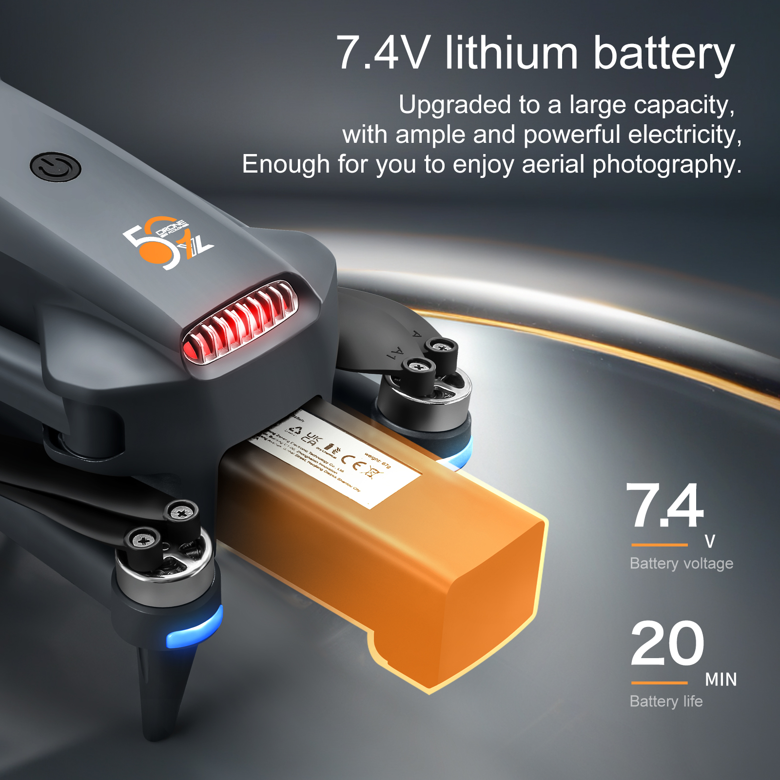 Original YL059 Drone Battery B - Drone Battery Li-Ion incelemesi ve fiyatı
