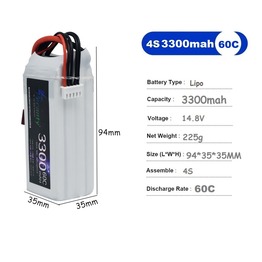 LiPo Rechargeable Battery 4S 3 - Drone Battery 4S incelemesi ve fiyatı