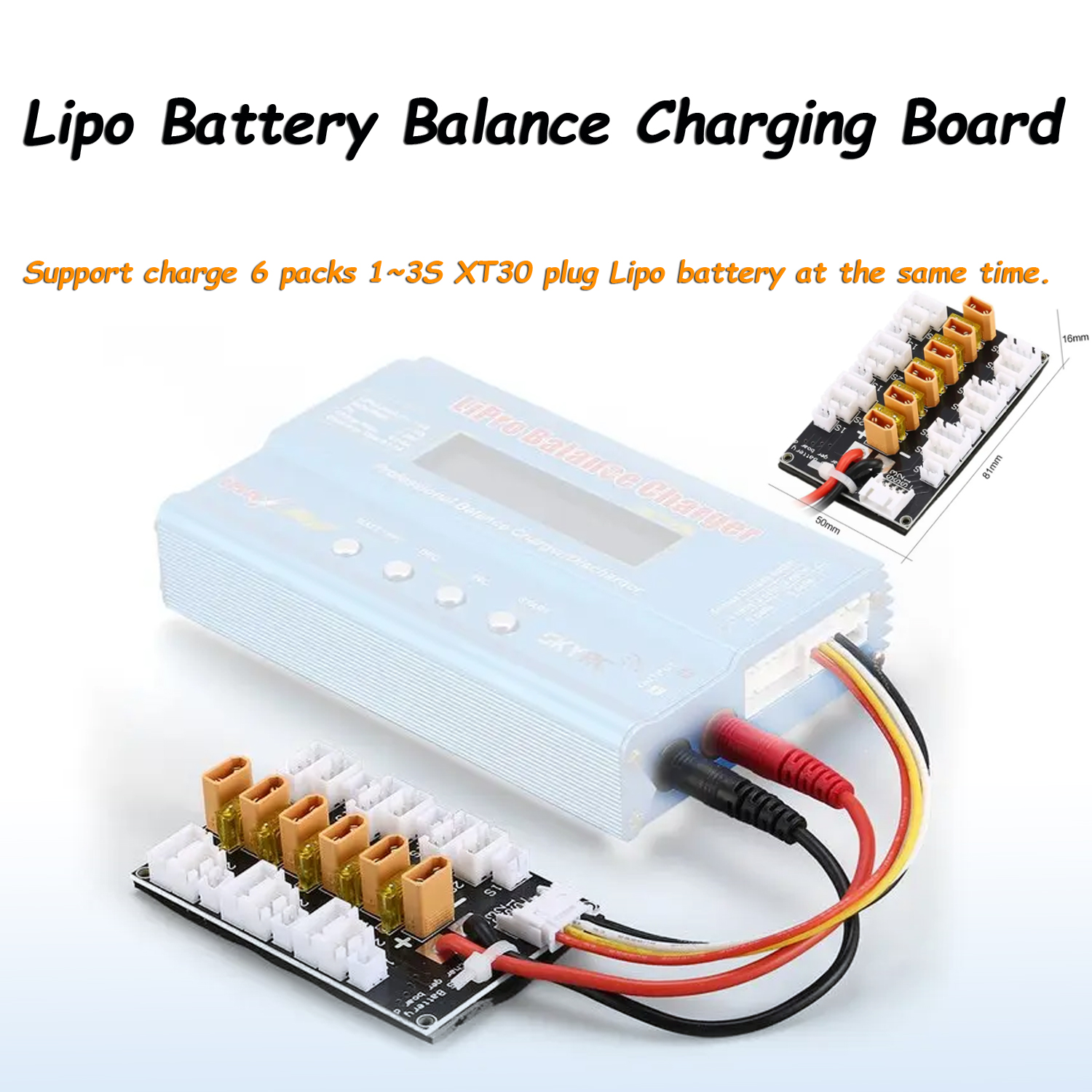 RC Lipo Battery Parallel Charg - Drone Battery Parallel Board incelemesi ve fiyatı