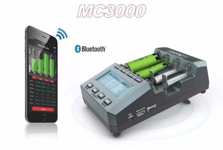 MC3000  Smart 4 Slots LCD Disp - Drone Battery Smart incelemesi ve fiyatı