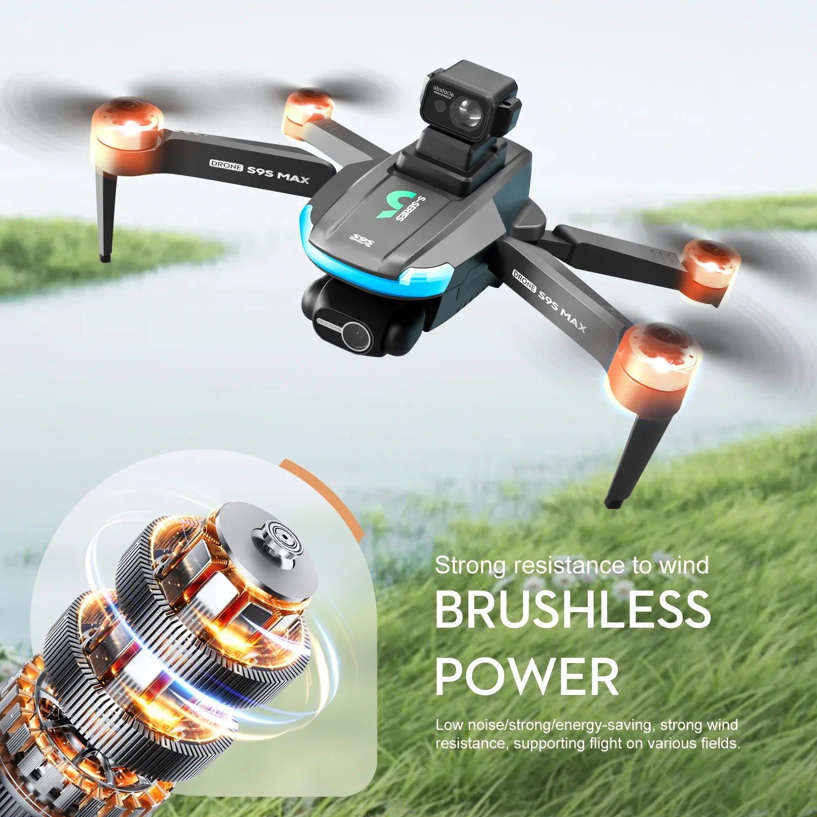 NEW S9S MAX MINI Drone 4K 2-Ax - Drone Battery Box incelemesi ve fiyatı