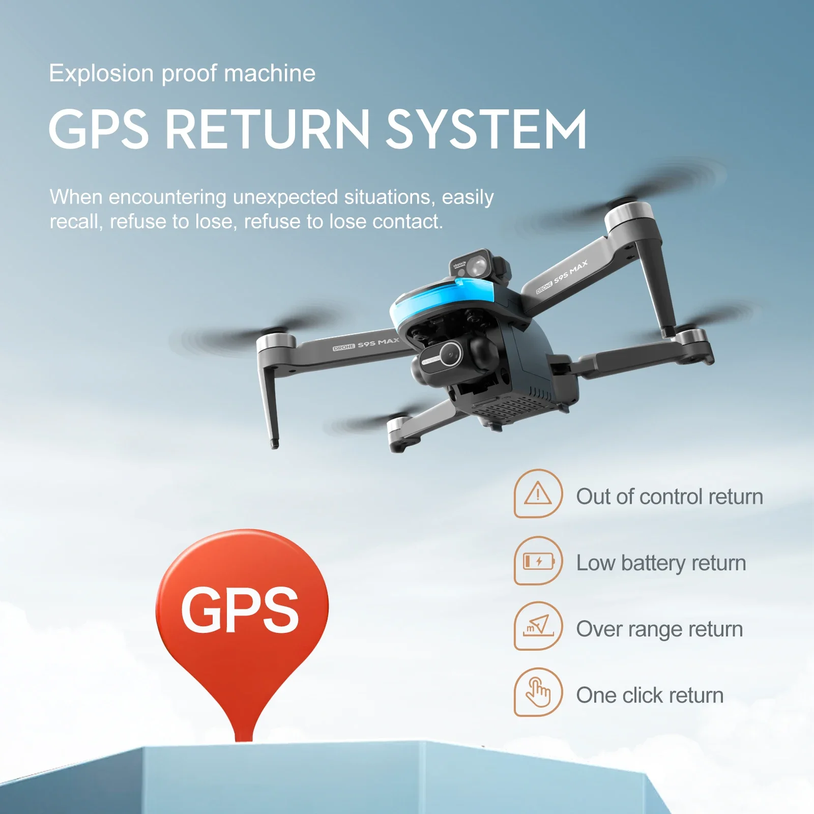 NEW S9S MAX MINI Drone 4K 2-Ax - Drone Battery Box incelemesi ve fiyatı