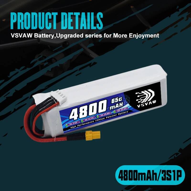 VSVAW 3S Lipo Battery for FPV  - Drone Battery 3S incelemesi ve fiyatı
