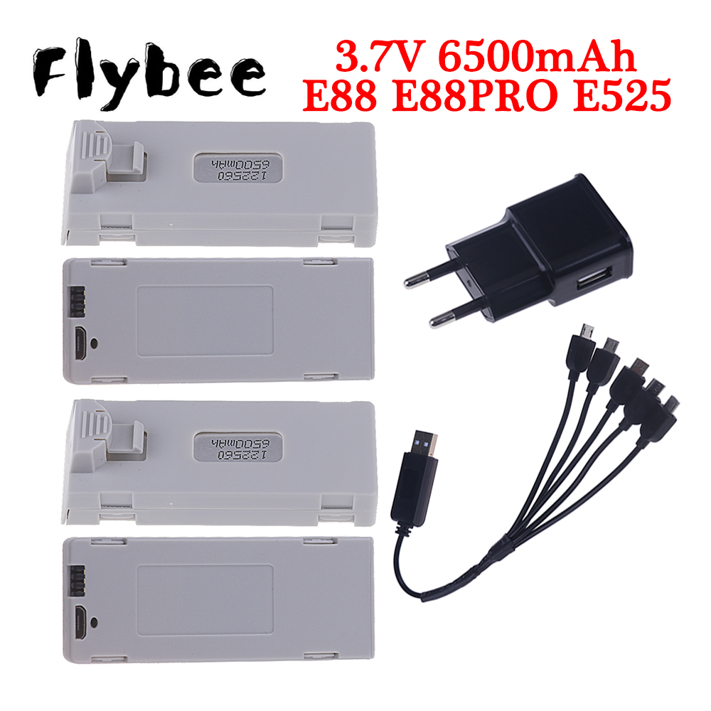 Original E88 Battery 3.7V 6500 - Drone Battery Lipo incelemesi ve fiyatı