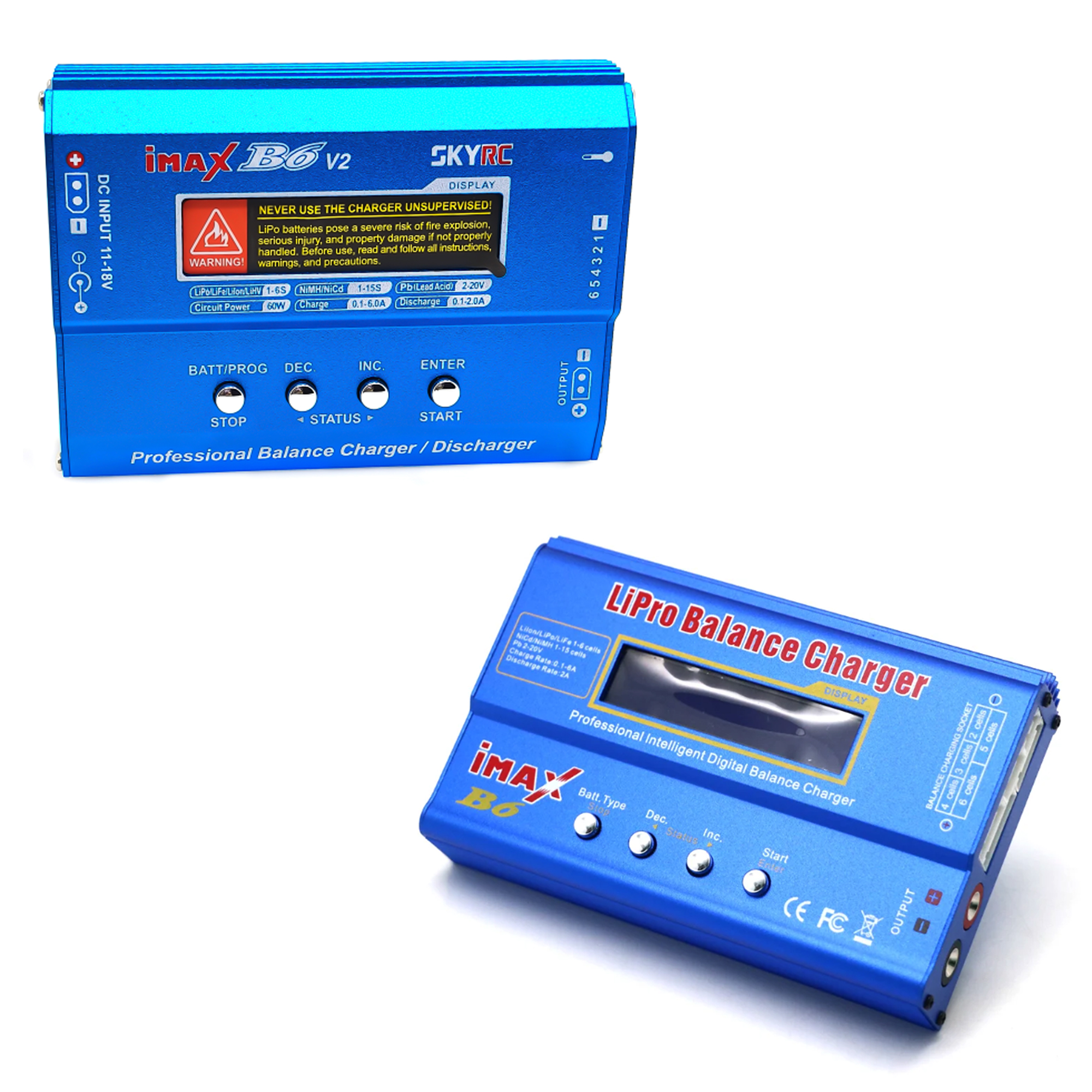 IMAX B6 / B6AC 80W T/XT60plug  - Drone Battery Balance Charger incelemesi ve fiyatı