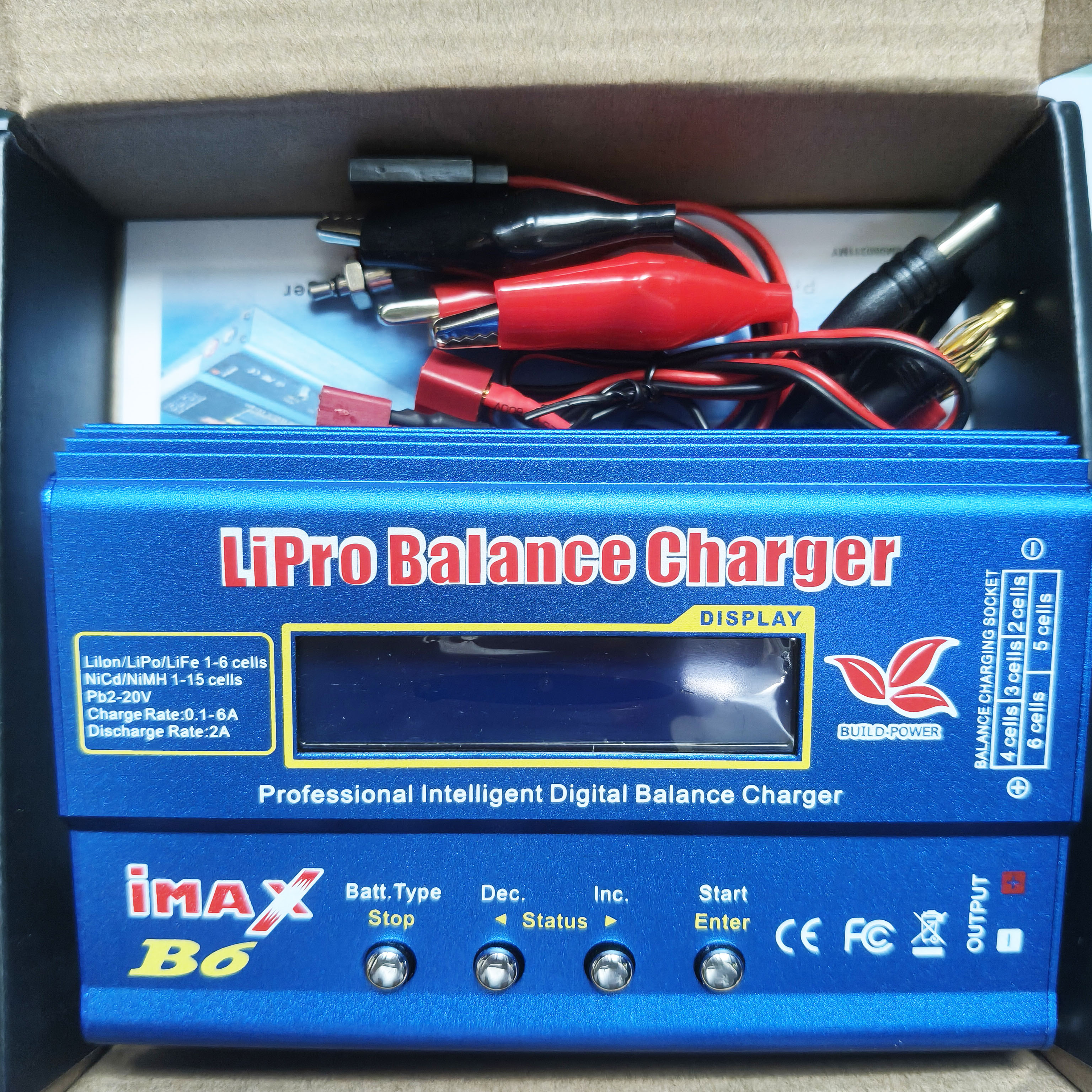 IMAX B6 / B6AC 80W T/XT60plug  - Drone Battery Balance Charger incelemesi ve fiyatı