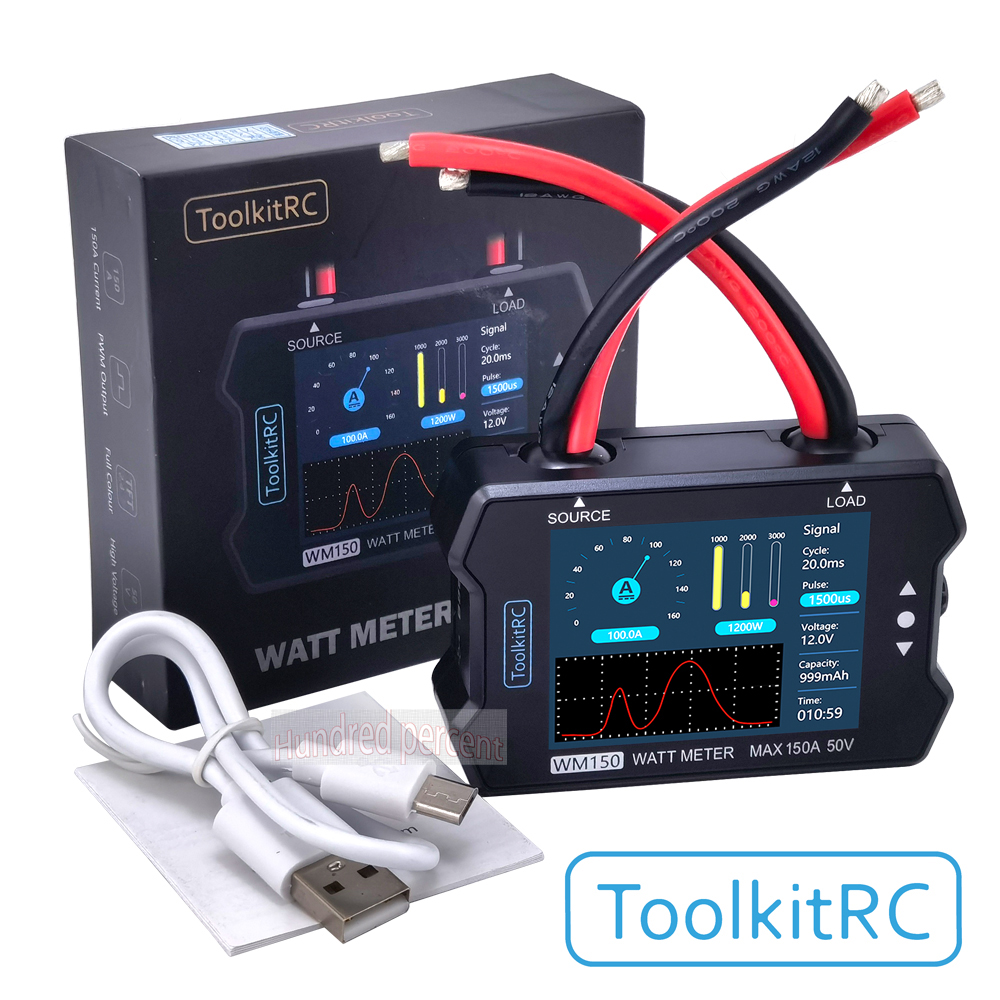 ToolkitRC WM150 150A 50V Watt  - Drone Battery Voltage Checker incelemesi ve fiyatı