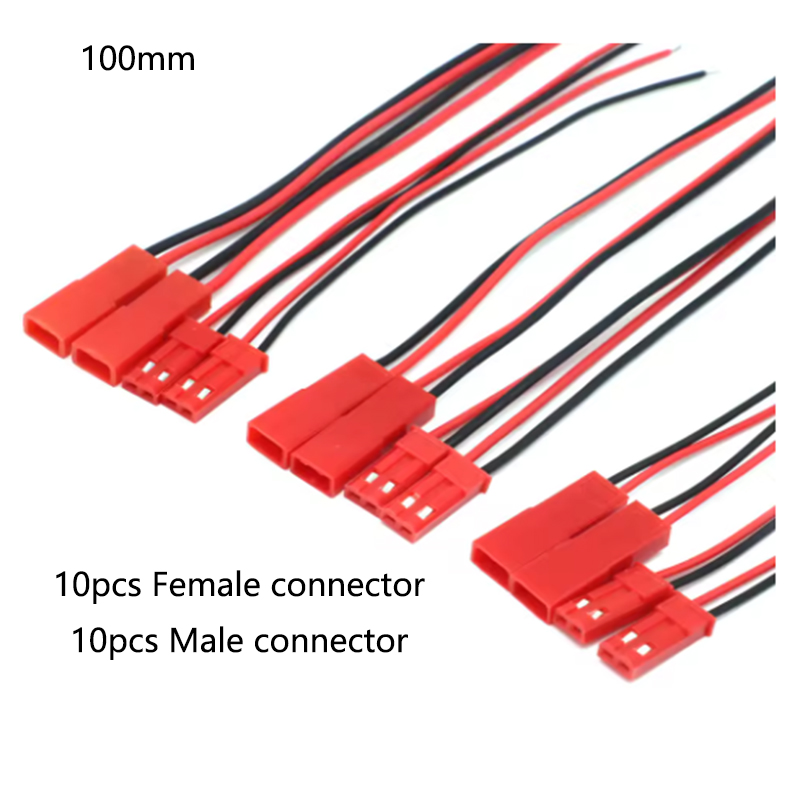 20pcs 100mm 150mm 200mm JST Ma - Drone Battery Connector incelemesi ve fiyatı