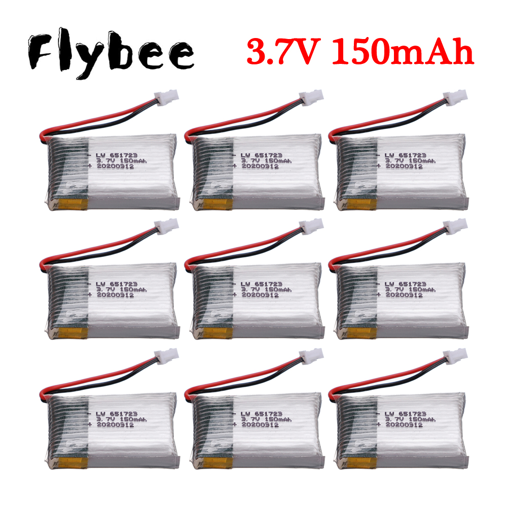 3.7V 150mah 651723 for H20 S8  - Drone Battery Lipo incelemesi ve fiyatı