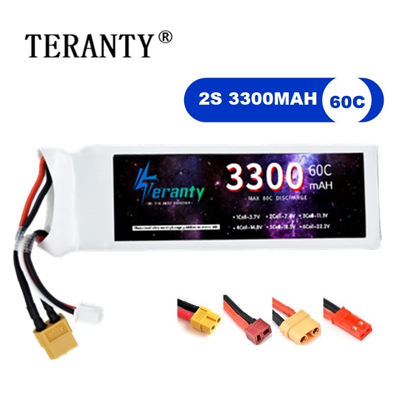 2S 7.4V LiPo Battery 3300mAh 6 - Drone Battery Lipo incelemesi ve fiyatı