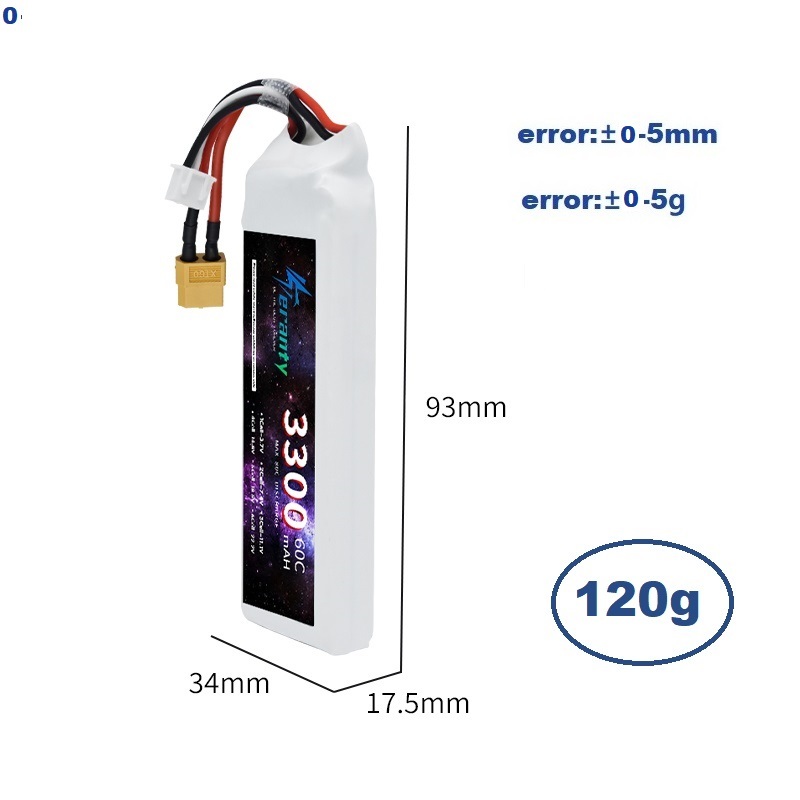 2S 7.4V LiPo Battery 3300mAh 6 - Drone Battery Lipo incelemesi ve fiyatı
