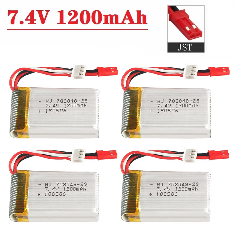 Lipo Battery 2S 7.4V 1200mAh 7 - Drone Battery Li-Ion incelemesi ve fiyatı