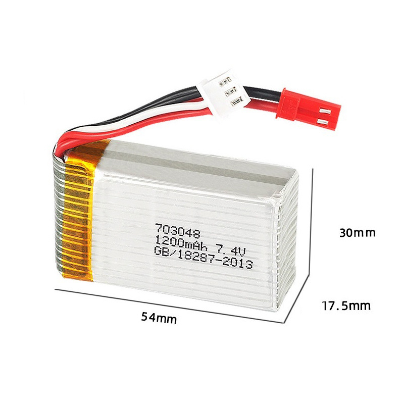 Lipo Battery 2S 7.4V 1200mAh 7 - Drone Battery Li-Ion incelemesi ve fiyatı