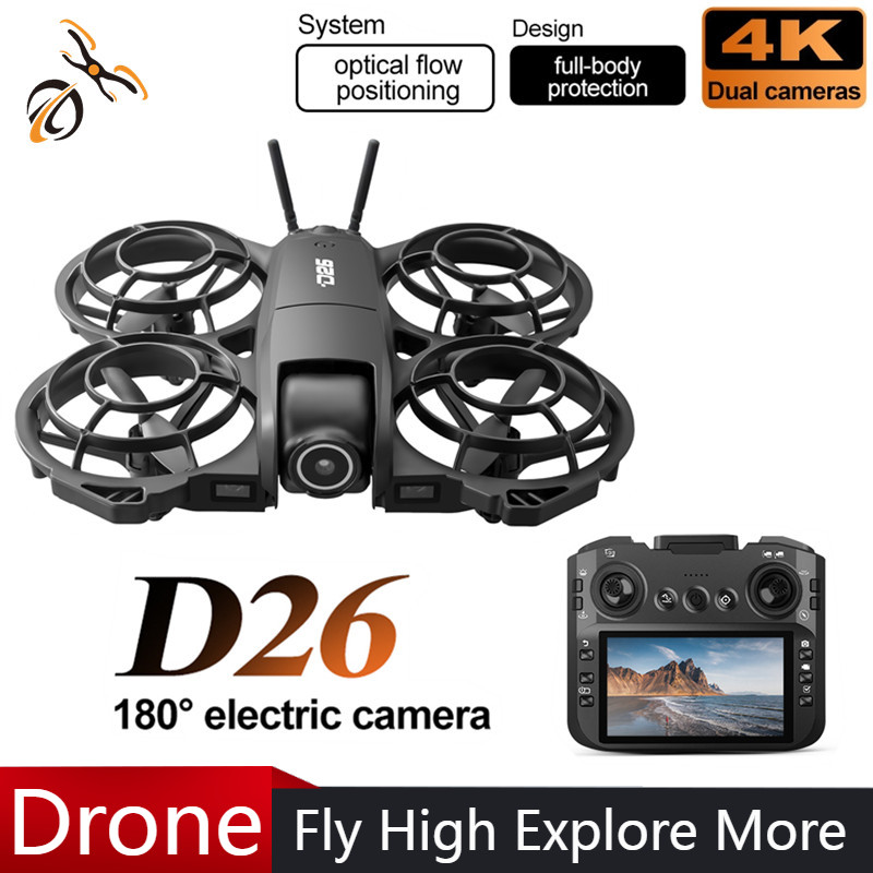 D26 Drone 4K Aerial HD 180° Ca - Drone Battery Charger incelemesi ve fiyatı