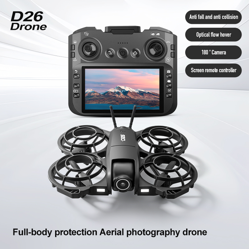 D26 Drone 4K Aerial HD 180° Ca - Drone Battery Charger incelemesi ve fiyatı