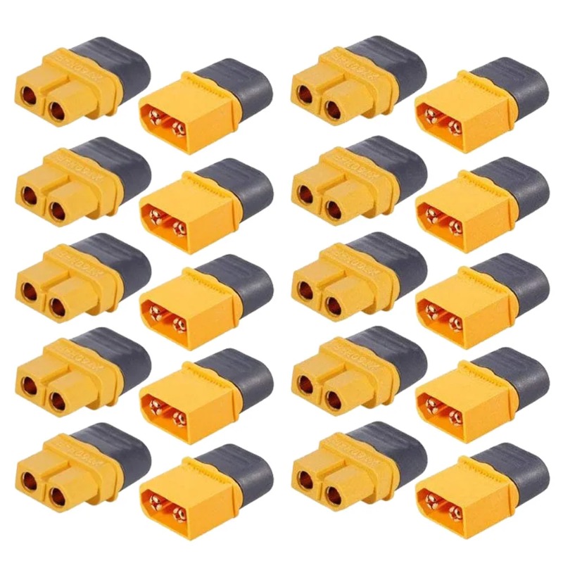 1Pair XT60H Female Bullet Conn - Drone Battery Connector incelemesi ve fiyatı