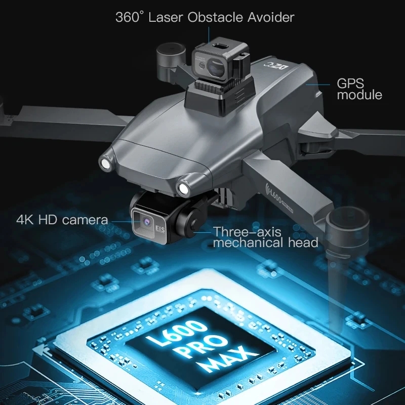 L600 PRO MAX GPS Drone Profess - Drone Battery Box incelemesi ve fiyatı
