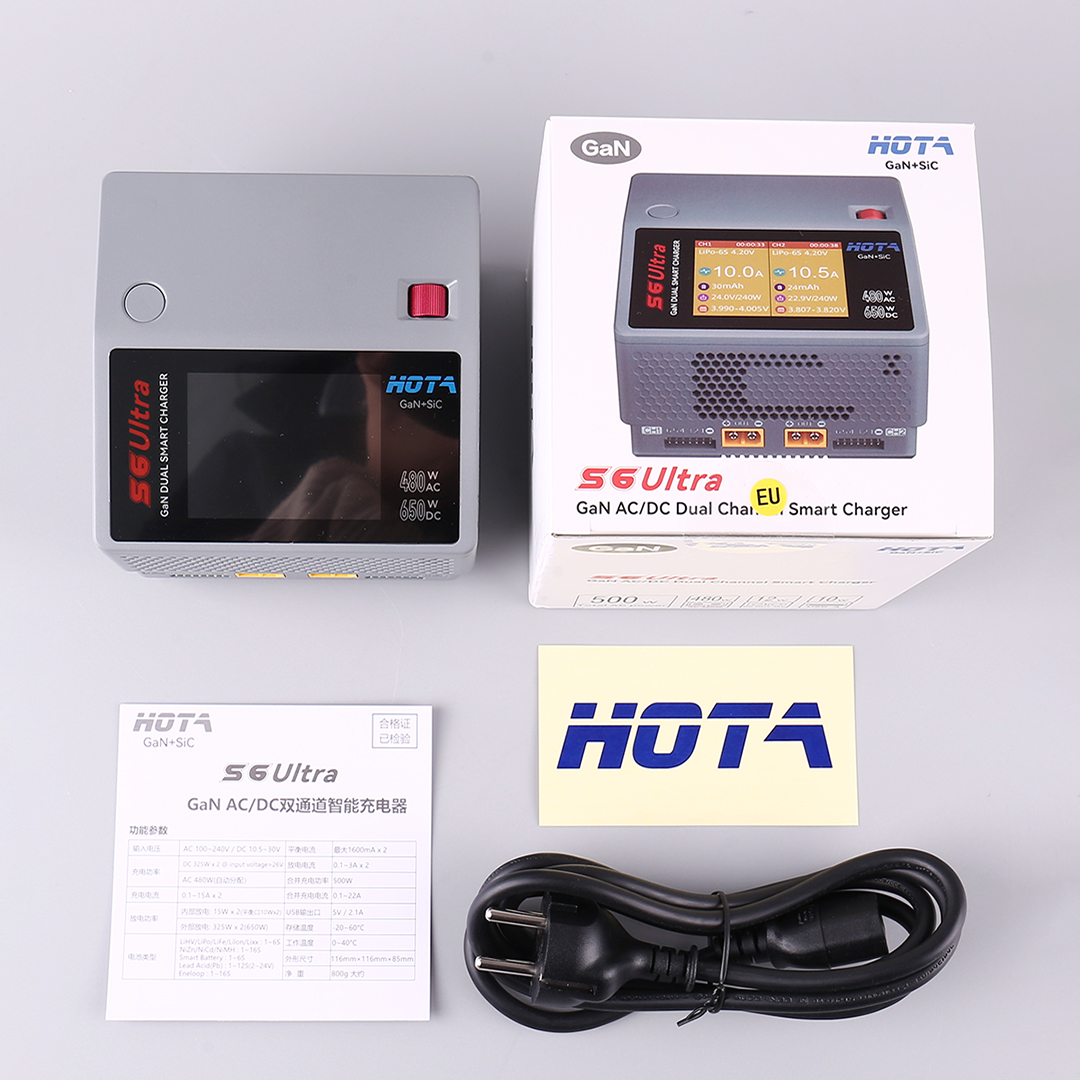 HOTA S6 Ultra Gallium Nitride  - Drone Battery Charger incelemesi ve fiyatı