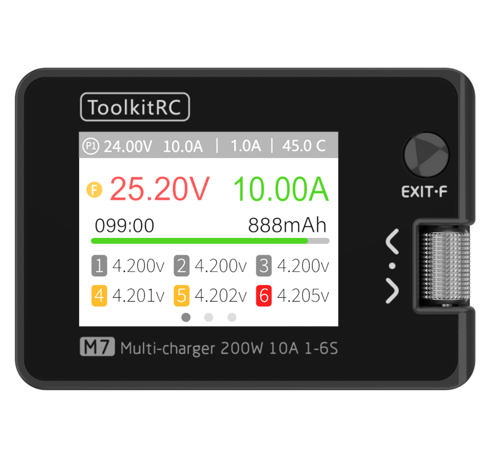 ToolkitRC M7 Charger Intellige - Drone Battery Voltage Checker incelemesi ve fiyatı