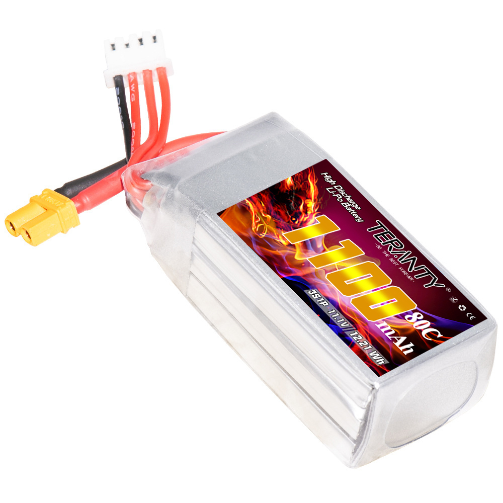 TERANTY 3S 11.1V 1100mAh 80C/1 - Drone Battery Li-Ion incelemesi ve fiyatı