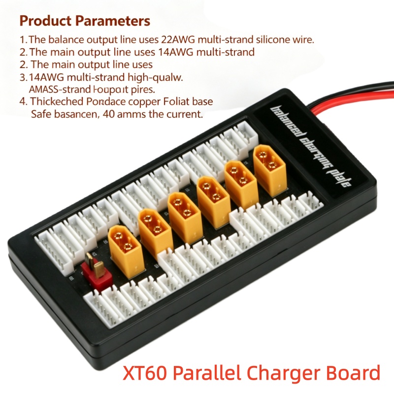 6 in 1 XT60 Parallel Charging  - Drone Battery Parallel Board incelemesi ve fiyatı