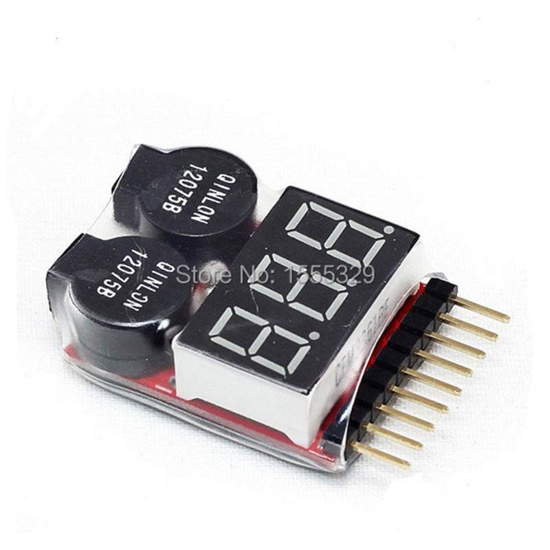 2Pcs 1S-8S LiPo Battery Voltag - Drone Battery Voltage Checker incelemesi ve fiyatı