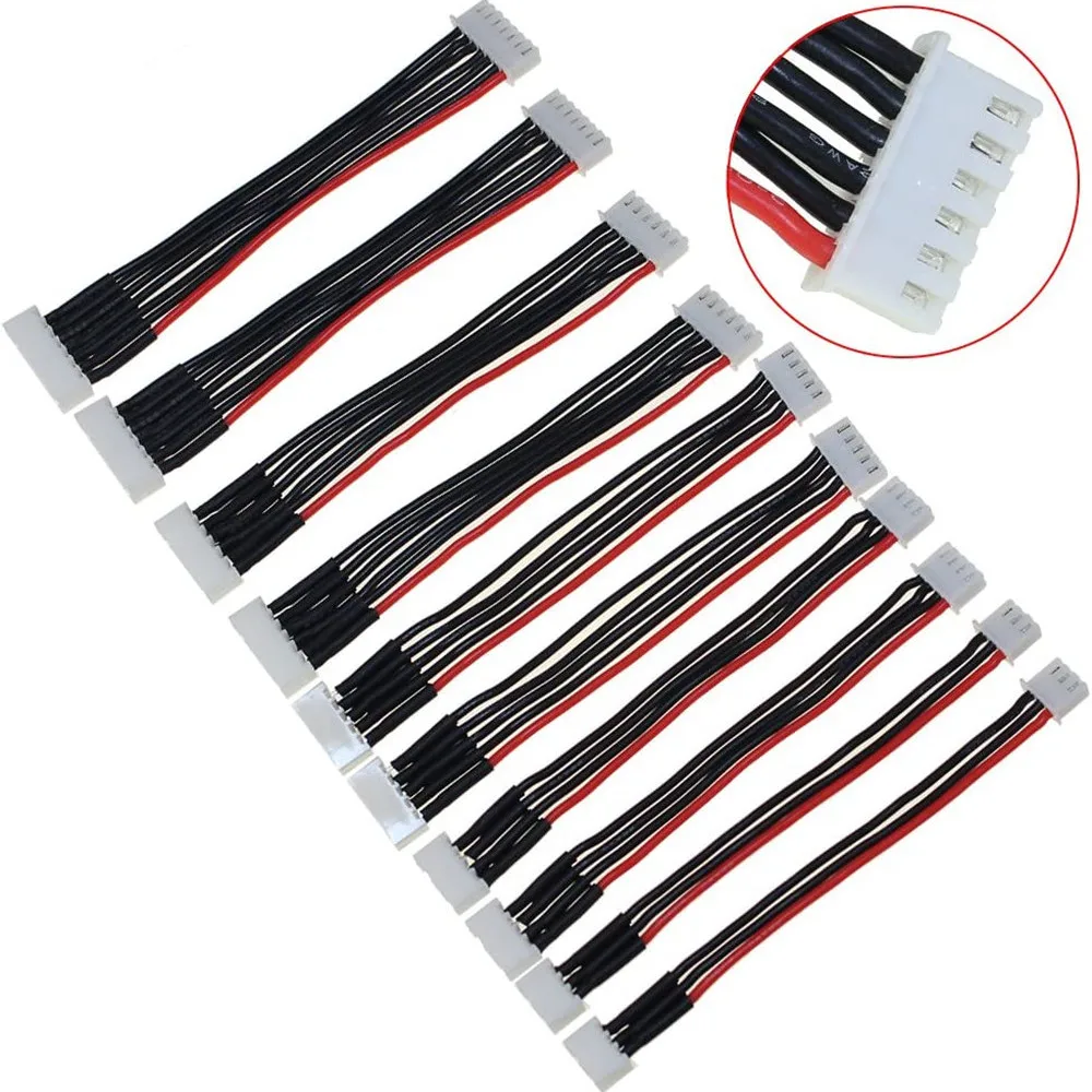 5pcs/lot JST-XH 1S 2S 3S 4S 5S - Drone Battery 6S incelemesi ve fiyatı
