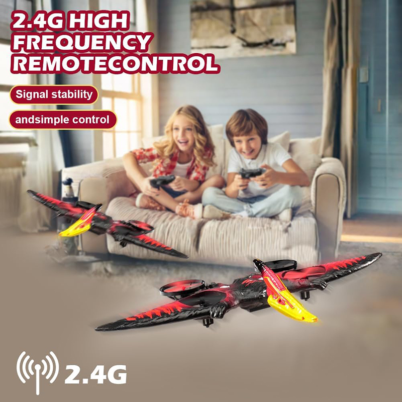 RC Plane Pterosaur 2.4G 6-Axis - Drone Battery Alarm incelemesi ve fiyatı
