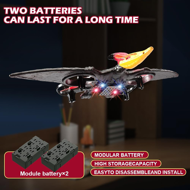 RC Plane Pterosaur 2.4G 6-Axis - Drone Battery Alarm incelemesi ve fiyatı