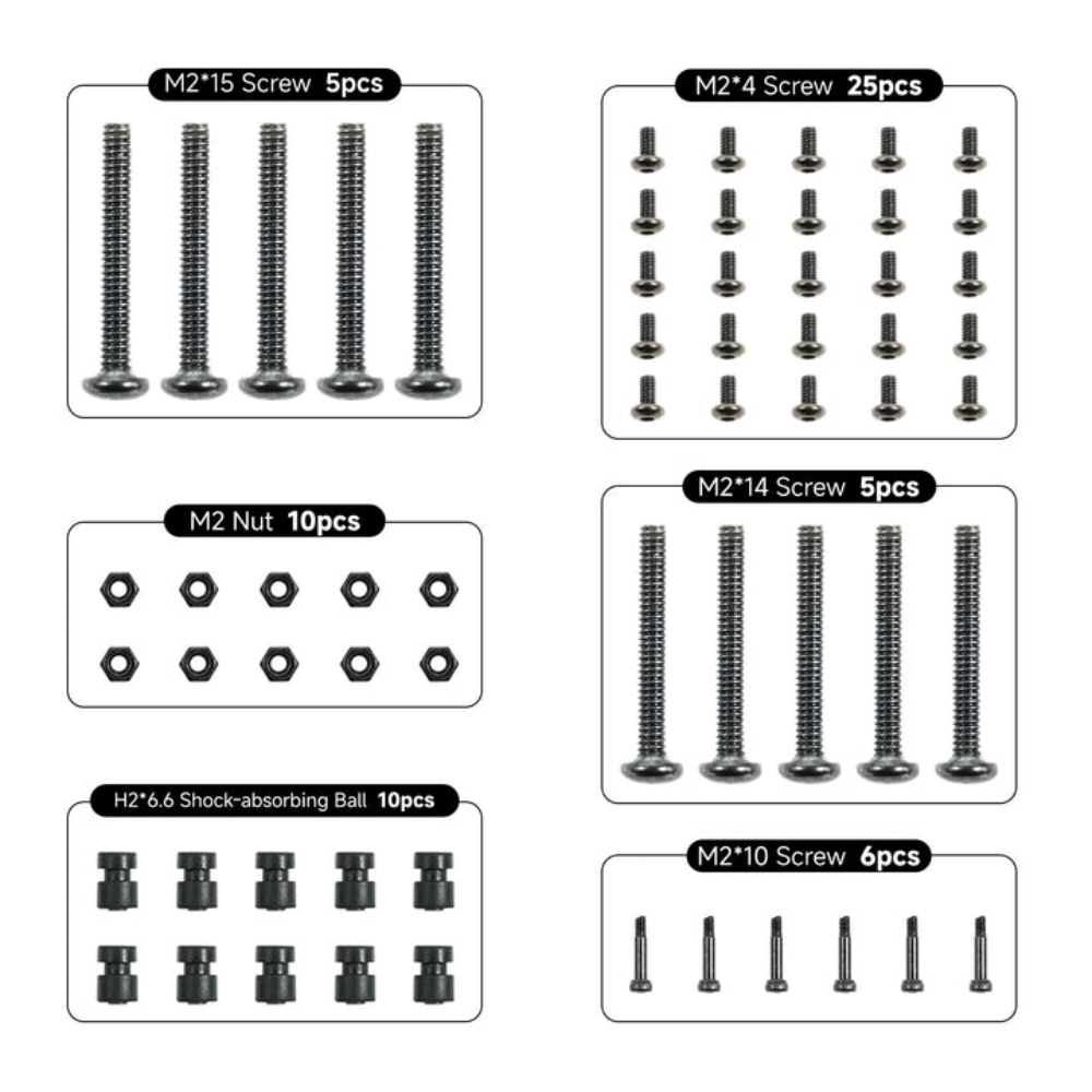 BETAFPV Drone Screw Pack Compa - Drone Battery Bag incelemesi ve fiyatı