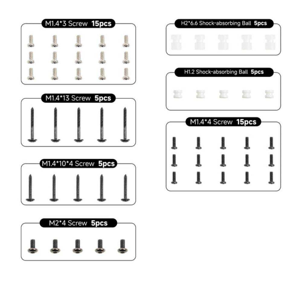BETAFPV Drone Screw Pack Compa - Drone Battery Bag incelemesi ve fiyatı