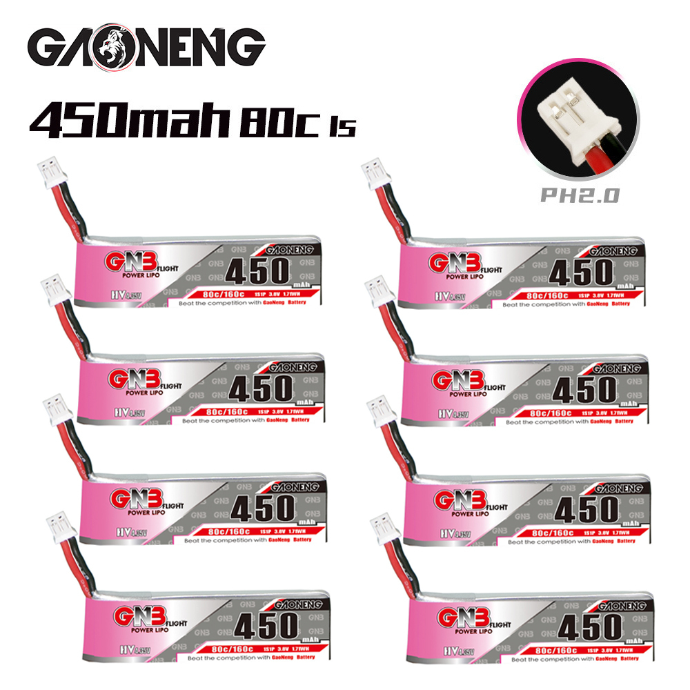 GNB HV 1S 3.8V 450mAh 80C/160C - Drone Battery Lipo incelemesi ve fiyatı