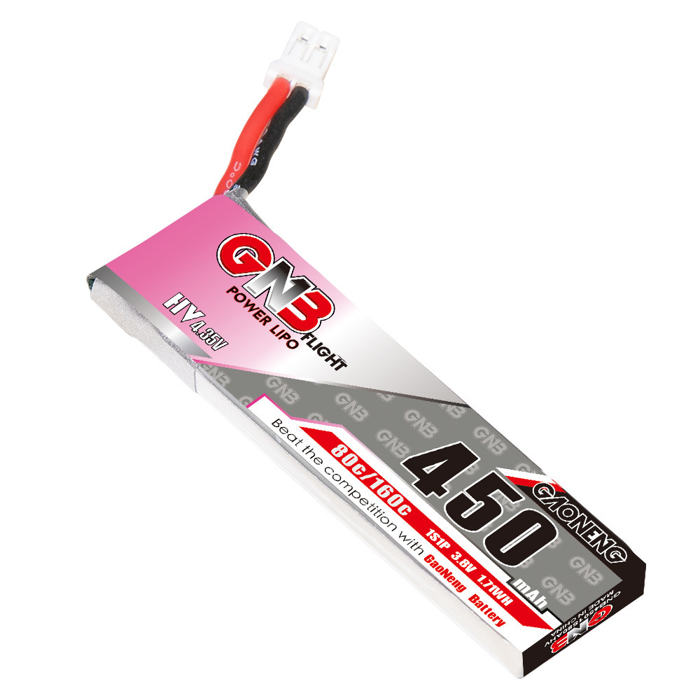GNB HV 1S 3.8V 450mAh 80C/160C - Drone Battery Lipo incelemesi ve fiyatı