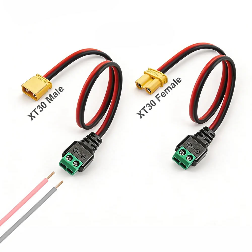 XT30 Male Female Connector Plu - Drone Battery Connector incelemesi ve fiyatı