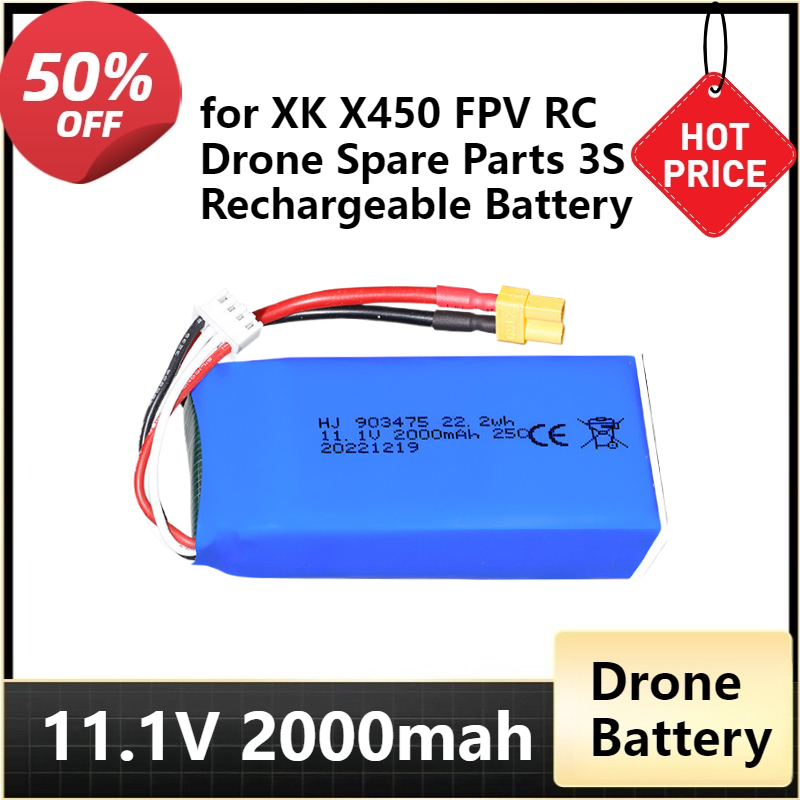 XT30 Plug 11.1v 2000mAh Lipo B - Drone Battery 3S incelemesi ve fiyatı