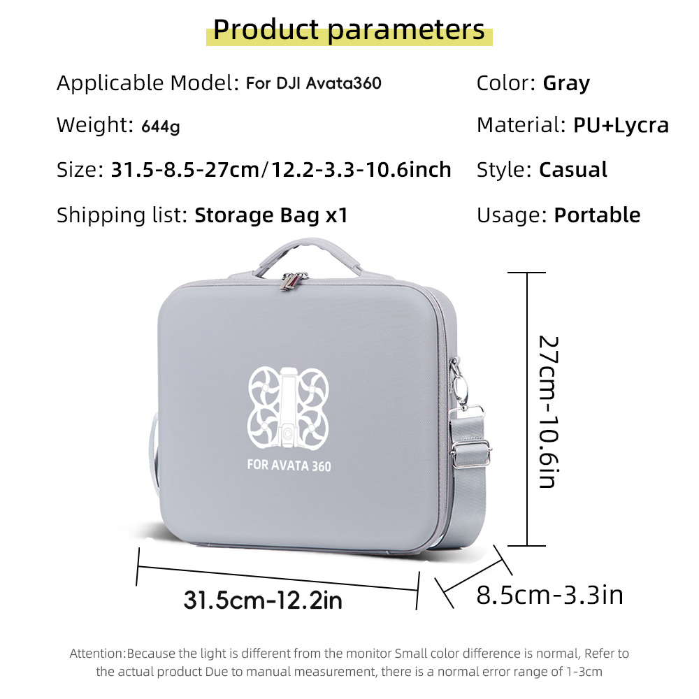 Hard Case for DJI Avata 360 Pr - Drone Battery Strap incelemesi ve fiyatı
