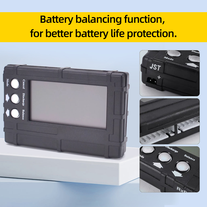 3in1 Battery Balancer LCD Disp - Drone Battery Voltage Checker incelemesi ve fiyatı