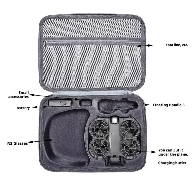 for dji NEO2 Portable Carrying - Drone Battery Bag incelemesi ve fiyatı