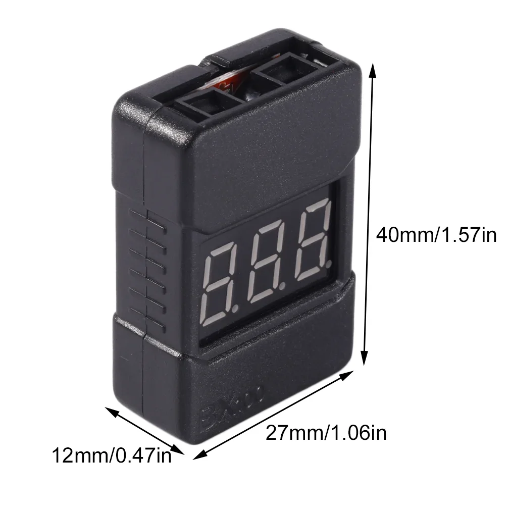 BX100 1-8S Lipo Battery Voltag - Drone Battery Alarm incelemesi ve fiyatı