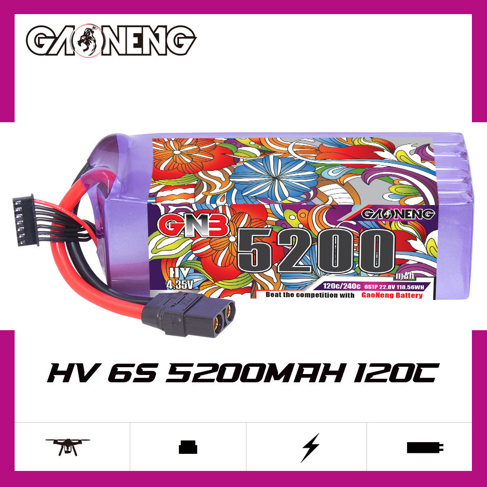 GNB Lipo Battery 6S 22.8V 3000 - Drone Battery 6S incelemesi ve fiyatı